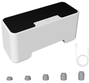 Automatic Toilet Flusher – Infrared Sensor Smart Flusher, Unit Touchless | USB Charging White Housing, Motion Activated Design Quiet Flush Controller, No Touch Toilet Flusher For Residential Use