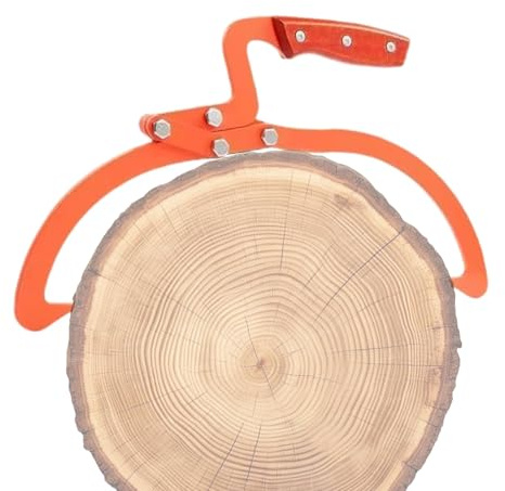 Pinces À Bûches De Débardage - Attrape En Métal Robuste Antidérapant | Attrape De Débardage,Pour Levage Traînage Transport Manutention Du Bois Pour Chauffage Camping Et