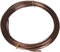 efco - Filo in Alluminio anodizzato, 2 mm x 5 m, Peso 42 g/m Circa, Colore Marrone
