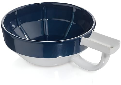 Fine Lather Bowl with StaticHole Technology (Blue) by Fine