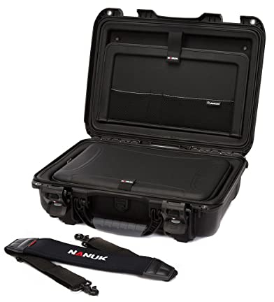 Nanuk 923 Waterproof Hard Case with Laptop Insert Kit - Black