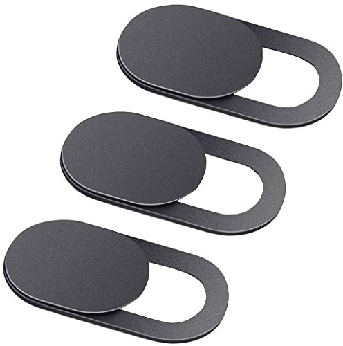 VSHOP® Cache Webcam (Lot de 3) - Cache pour Webcam Ultra Fin - Adaptable iPad, PC Portables, Macbook Pro, Mac, Macbook air, iMac, Dell, Lenovo, HP, etc. Protège Votre Vie privée