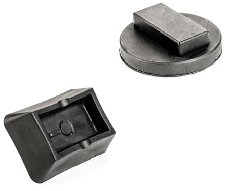 LST Wagenheber Aufnahme + Adapter Gummiplatte Hebebühne Gummiblock Gummiauflage Unterbock Karosserieaufnahme kompatibel mit BMW 3er E46 6er E63 E64 7er E65 E66 X3 E83 Z4 E85 E86 E89 Z8 E52 Rolls-Royce