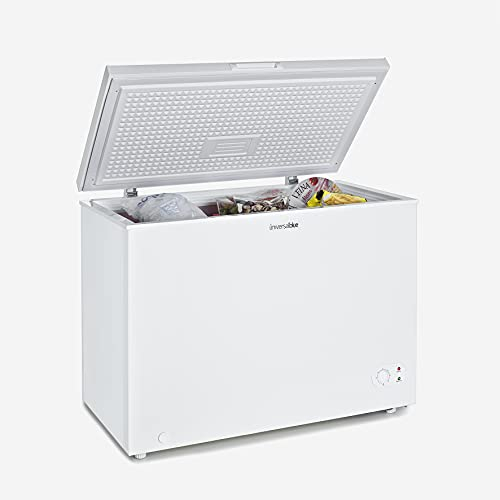UNIVERSALBLUE Congelador Arcón Blanco 244L 2 en 1 | Congelador Horizontal | E | 4* | Control Mecánico | Doble Función | Sistema Silencioso | Fast Freezing | Envío y Subida a Planta Incluído
