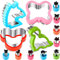 Stainless Steel Sandwiches Cutter set（13 Pack）, Include Mickey Mouse, Butterfly, Dinosaur, Unicorn and Vegetable Cutter Shapes， Kids Vegetable Fruit Cutter Shape Set