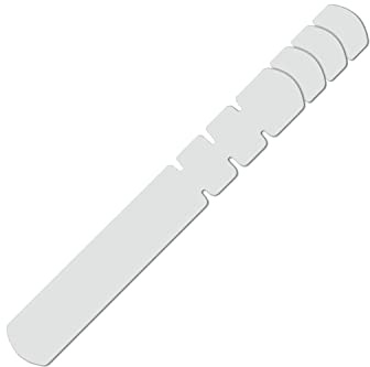 Kleiner Rahmenschutz, matt, transparent