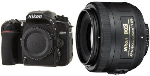 Nikon D7500 - Reflex numérique & Objectif AF-S DX 35 mm f/1,8G