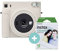 Fujifilm Instax Square SQ1 Instant Camera (10 Shots) - Chalk White