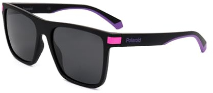 Polaroid Pld 2128/s N6T/M9 MTBLK PINK Sunglasses Unisex Polycarbonate, Standard, 55