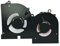 Replacement Laptop VGA GPU-Lüfter Abkühlen Fan für for MSI for Creator P65 Schwarz