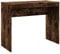 vidaXL Escritorio Mesa de Consola Pasillo Oficina Vestíbulo Ordenador Despacho Estudio Lectura Auxiliar Madera Contrachapada Roble Ahumado 90x40x72 cm