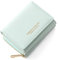 ANYWN Petit Porte Monnaie Femme, Petit Portefeuille Femme, Portefeuille Femme avec Grande Capacité, Porte Monnaie Femme élégant avec Grande Pochette pour pièces de Monnaie