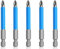 5 Pcs 65mm Screwdriver Bit Set, PH2 Impact Screwdriver Driver Bits, 1/4 Hex Shank, Anti Slip Phillips Cross Head Drill Bits for Electric Hand Screwdrivers