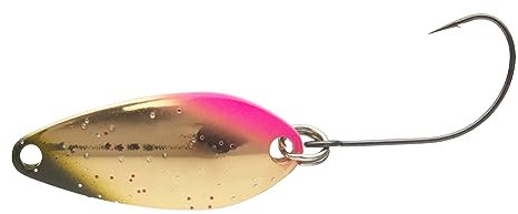 DAIWA Presso EV, Cucchiaino, Esca da Pesca, 2,3cm, 1,2g, Green/Pink, 15444-117