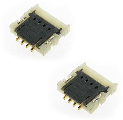 2 x interner P6 Touchscreen Digitizer Connector Clip, kompatibel mit Nintendo DS Lite (DSL), 3DS, 3DS XL, 2DS, Wii U Gamepad