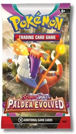 Pokemon Scarlet & Violet Paldea Evolved Booster Pack | Skeledirge