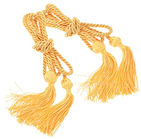 Sosoport 6pcs Graduation Cords Tassels Elegant Flagpole Rope Decoration for Banquets and Ceremonies Design for Schools and Formal Events