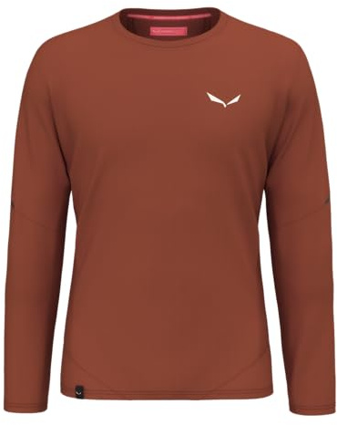 Salewa Herren Pedroc Dry M L/S Tee. Longsleeve Tee, Bombay Brown, XL EU