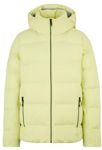 Ziener Damen TRAVA Ski-Jacke/Winterjacke | warm, atmungsaktiv, wasserdicht, lime light, 36
