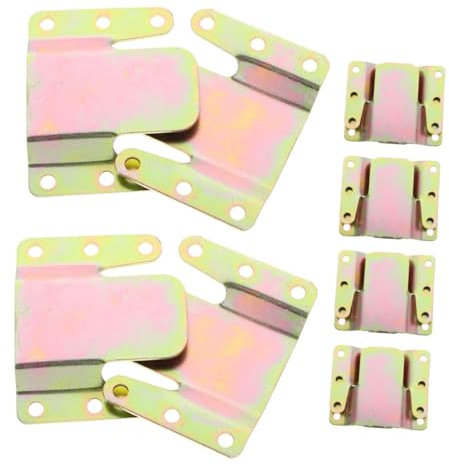 OSALADI Sofa-verbindungsstücke 6 in 1 Gelenkschnappverschlüsse Stark und Stabil für Schnittsofas