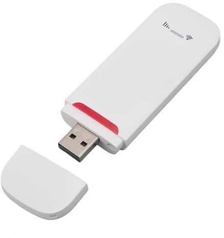 4G LTE USB-WLAN-Modem, 500 Mbit/s Tragbarer 4G-Router mit SIM-Kartensteckplatz, Tragbarer Reise-Hotspot-Router, 4G LTE USB-Dongle, Unterstützt Bis zu 10 Benutzer für Europa,