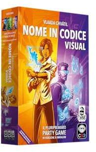 Cranio Creations - Name im Code Visual, zweite Ausgabe - Der große Klassiker der Party Game in visueller Version - Entdecken Sie die verborgenen Bedeutungen hinter den Bildern - Ausgabe in