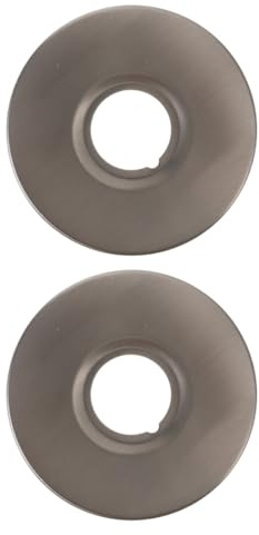MAGICLULU Duscharmaturen Abdeckplatte Geeignet für Duschen und Haarwäsche 2 Stück aus Edelstahl und Einfache Installation Modernes und Elegantes Design