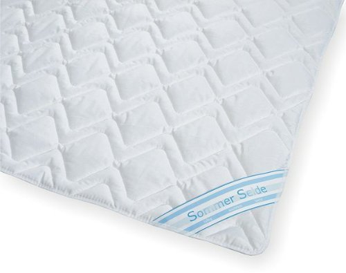 Garanta Sommerdecke Bettdecke Wildseide-Baumwolle 200x220 leicht, Füllung 60% Seide und 40% Baumwolle