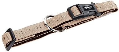 Nobby Halsband Soft Grip, beige/Chocolate L: 20-30 cm, B: 10 mm, 1 Stück