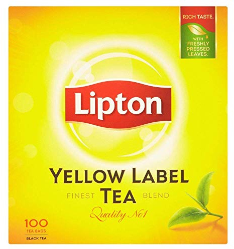 Lipton - Yellow Label Black Tee - 4 x 100 bolsas de té