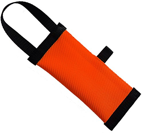 Dog24 Hunde-Futterdummy/Trainingsdummy/Feuerwehrschlauch/Apportier-Training/Futterbeutel/Leckerlie-Beutel/Apportier-Spielzeug/schwimmfähig/Preydummy/Snack Dummy (M (20cm))