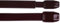 Gardinenstange Bistrostange (braun) als 2er Pack - 2 Vitragestangen ausziehbar (110-150 cm)