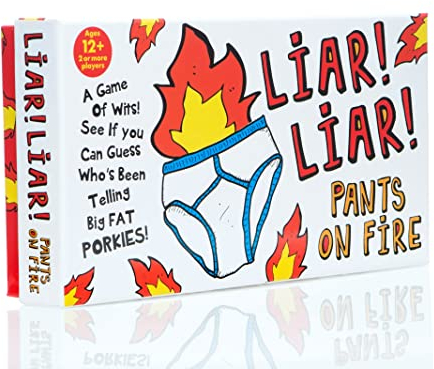 Boxer Gifts GA3033 Liar Liar Pants On Fire Fun Kartenspiel | Fast Paced | für die ganze Familie und das Alter, Mehrfarbig