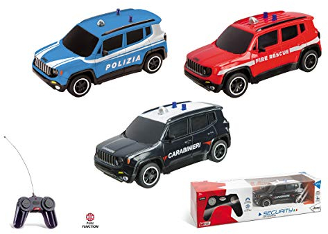 Mondo Motors- Jeep Renegade Security - auto Radiocomandata -3 colori assortiti - Scala 1:24 - 63564