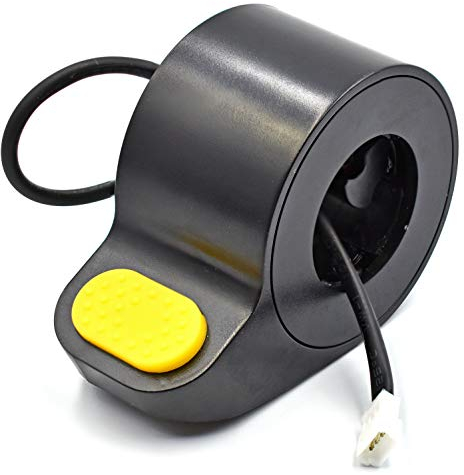 myBESTscooter - Gashebel für Ninebot Max G30 Elektroroller - Gelb, Metall, Elektro-Scooter Zubehör