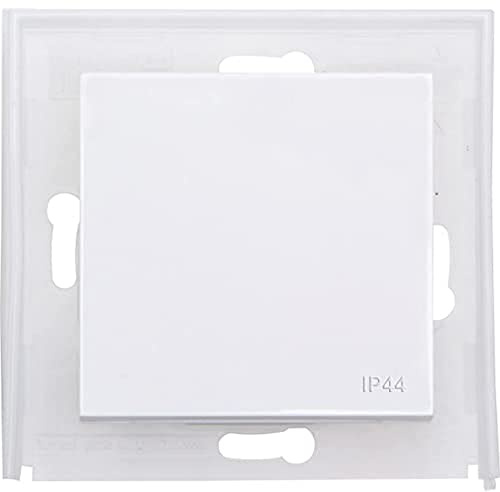 Kopp HK07 IP44 - Flächenwippe ohne Linse, Farbe: reinweiß, 5er Pack, 493529006