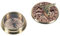 ROCKING GIFTS Brujula mit Sonnenuhr, Dekoration Nautica, Laton, 7 cm