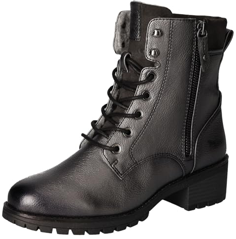 Mustang Damen 1435-604 Stiefelette, dunkelgrau, 37 EU