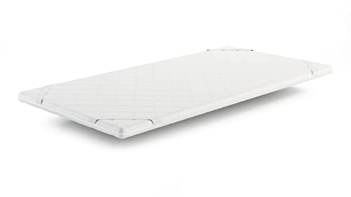 MSS e.K. Komfortschaum Matratzentopper 200 x 200 cm | optimale Körperanpassung | Mattress Topper 200x200 | Designed und produziert in Deutschland | Oeko-TEX Zertifiziert