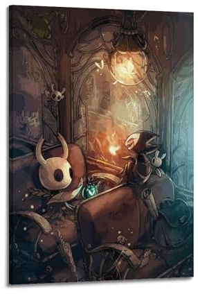 Game Hollow Knight Poster, dekoratives Gemälde, Leinwand, Wandposter und Kunstdruck, modernes Familienschlafzimmer, Dekoration, Poster, 30 x 45 cm