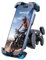 Lamicall Soporte Móvil Bicicleta, Soporte Móvil Moto - 360°Rotación, Liberación con un Botón, Soporte Teléfono Bici para iPhone 16 15 14 13 12 Pro MAX/Plus/Mini, Samsung, 4.7-6.8” Smartphone, Azul