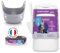 LitterLocker Fashion - 10400 - Poubelle à litière pour chat + Bac à litière Litter Box - Gris fourni avec Une Pelle à litière