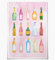 CoOpo Retro-Aquarell-Champagner-Poster, ästhetisches Girly-Bar-Wagen-Poster, Champagner-Poster, Weinflasche, niedliches Girly-Poster, Bar-Kunst, 30,5 x 40,6 cm, rahmenlos