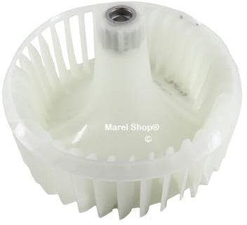 Marel Shop® - Ruota Ventola Convogliatore Aria per Asciugatrice compatibile con Samsung DC93-00873A per Modelli : DV90TA040AH - DV80CGC0B0AEWS - DV9ECGC0A0AEEG