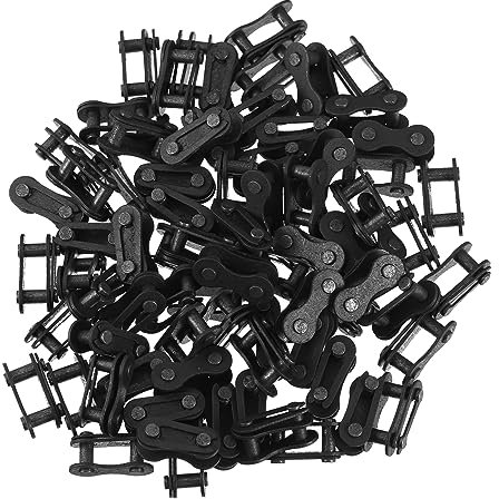 Yardwe 100stücke Fahrradkettenglied Fahrradkettenverbindungsgelenk Fahrradkettenreparaturschnalle Ersatzschnalle Für Fahrradkette Installieren Kein Werkzeug Erforderlich