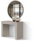 KONTE.DESIGN Consolle LERICI in legno, finitura olmo perla 90×45 cm allungabile a 90×300 cm