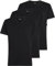 Calvin Klein Camisetas de Manga Corta Hombre Pack de 3 con Cuello de Pico, Negro (Black, Black, Black), S