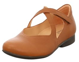 Think! Damen GUAD2 chromfrei gegerbte nachhaltige Halbschuhe, Cinnamon 3030