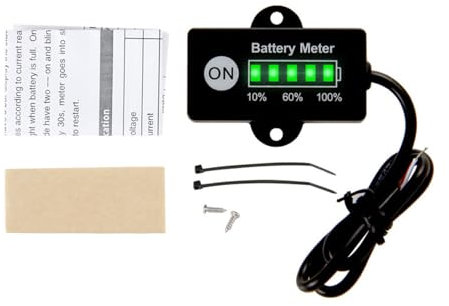 Testeur numérique de capacité de batterie 12 V 24 V - Jauges de puissance de la batterie