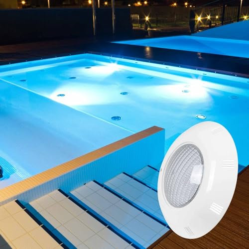 B·LED BARCELONA LED - Foco LED sumergible para piscina - 12V AC - 24W - IP68 - Ø295mm - Blanco Frío